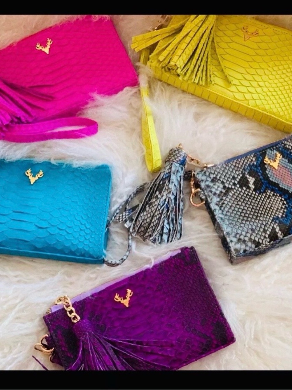 Taxidermy Zipper Clutch $200